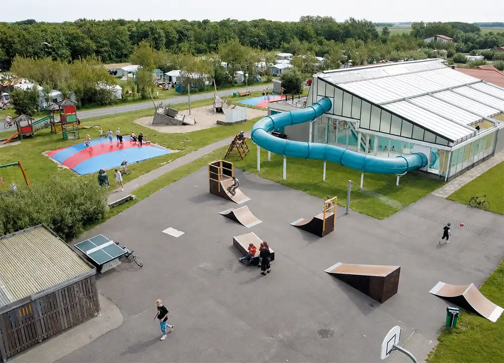 Het zwembad van Vakantiepark Callassande