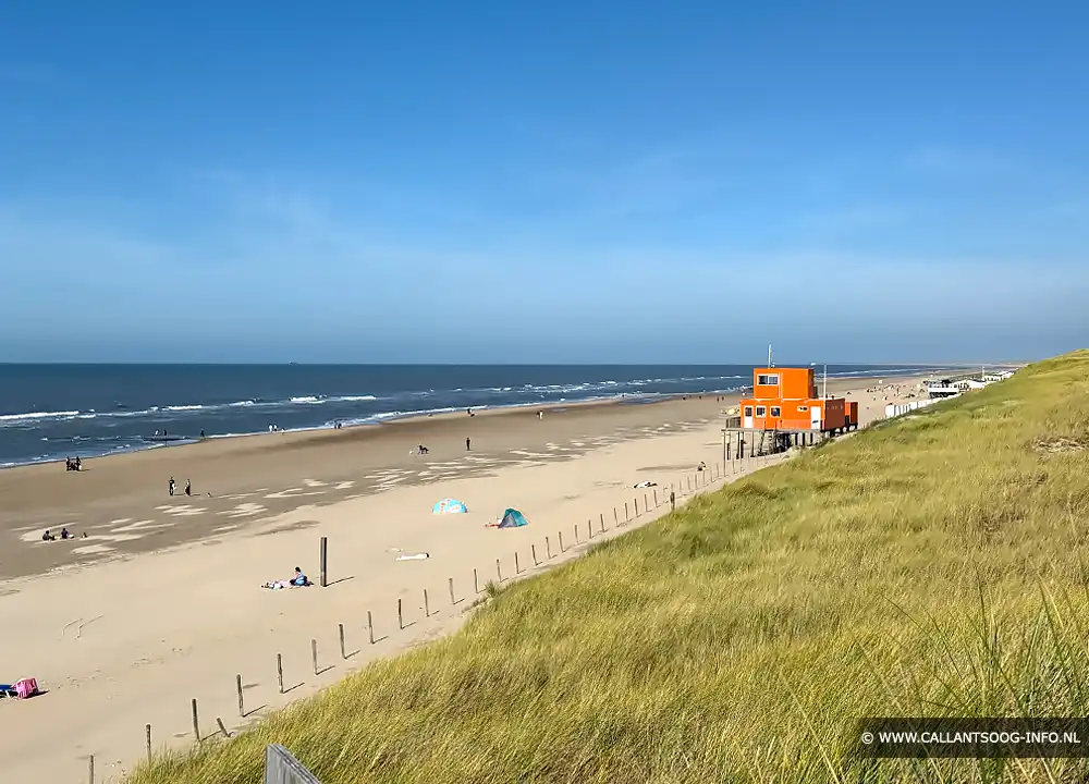 Strand bij Strandslag Dorpsplein Callantsoog